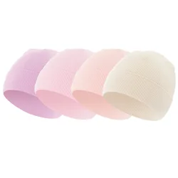 Gorro bebé elástico de algodón suave para recién nacido