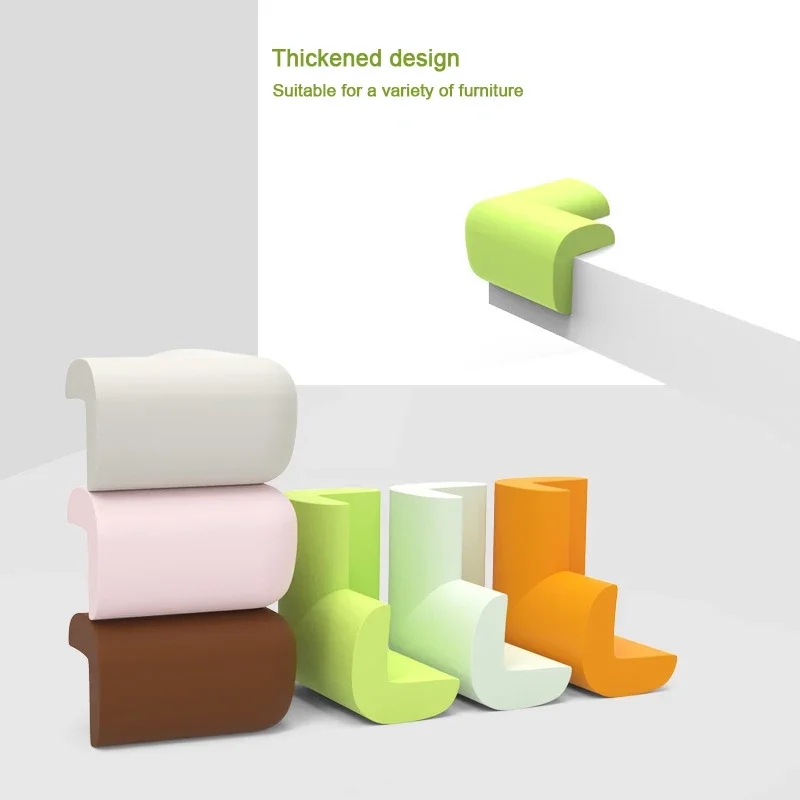 Esquina de seguridad para bebés, 5/10 Uds., esquinas de borde suave para el hogar, protección de seguridad infantil para niños, Protector de muebles, cubierta protectora para mesa - imagen 5