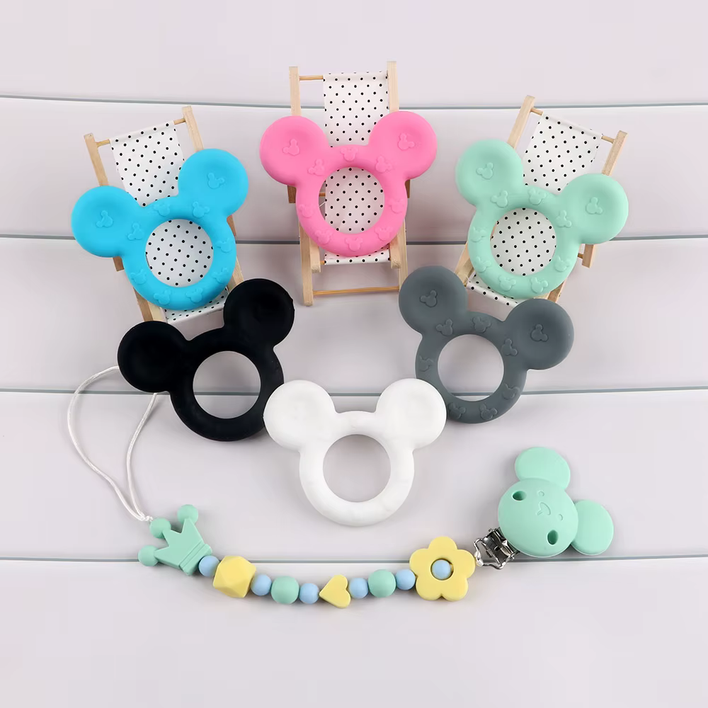Colgantes de silicona con animales para hacer pulseras y collares - imagen 4