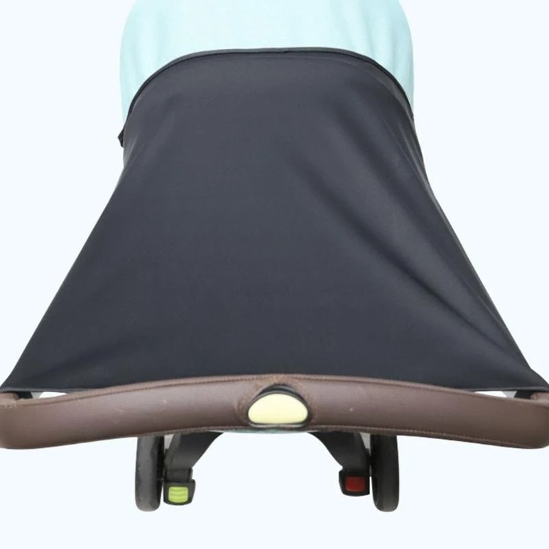 M76C cubierta extensible para sombrilla para cochecito, visera solar, protección UV para cochecito bebé, accesorio verano - imagen 4