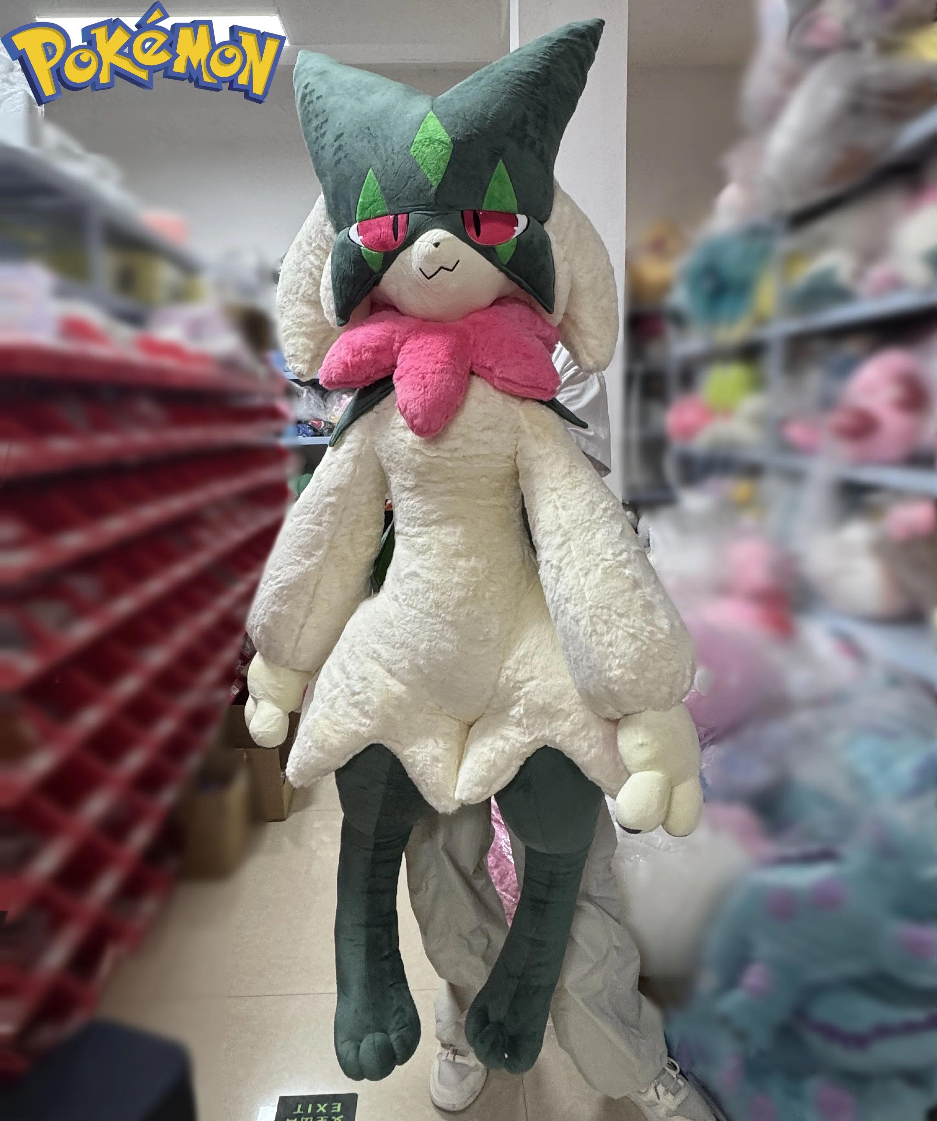 Peluche Pokemon Meowscarada para niños – Felpa suave kawaii - imagen 4