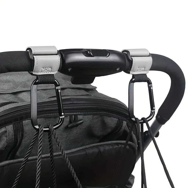 Gancho universal para cochecito con clip resistente para pañales - imagen 2