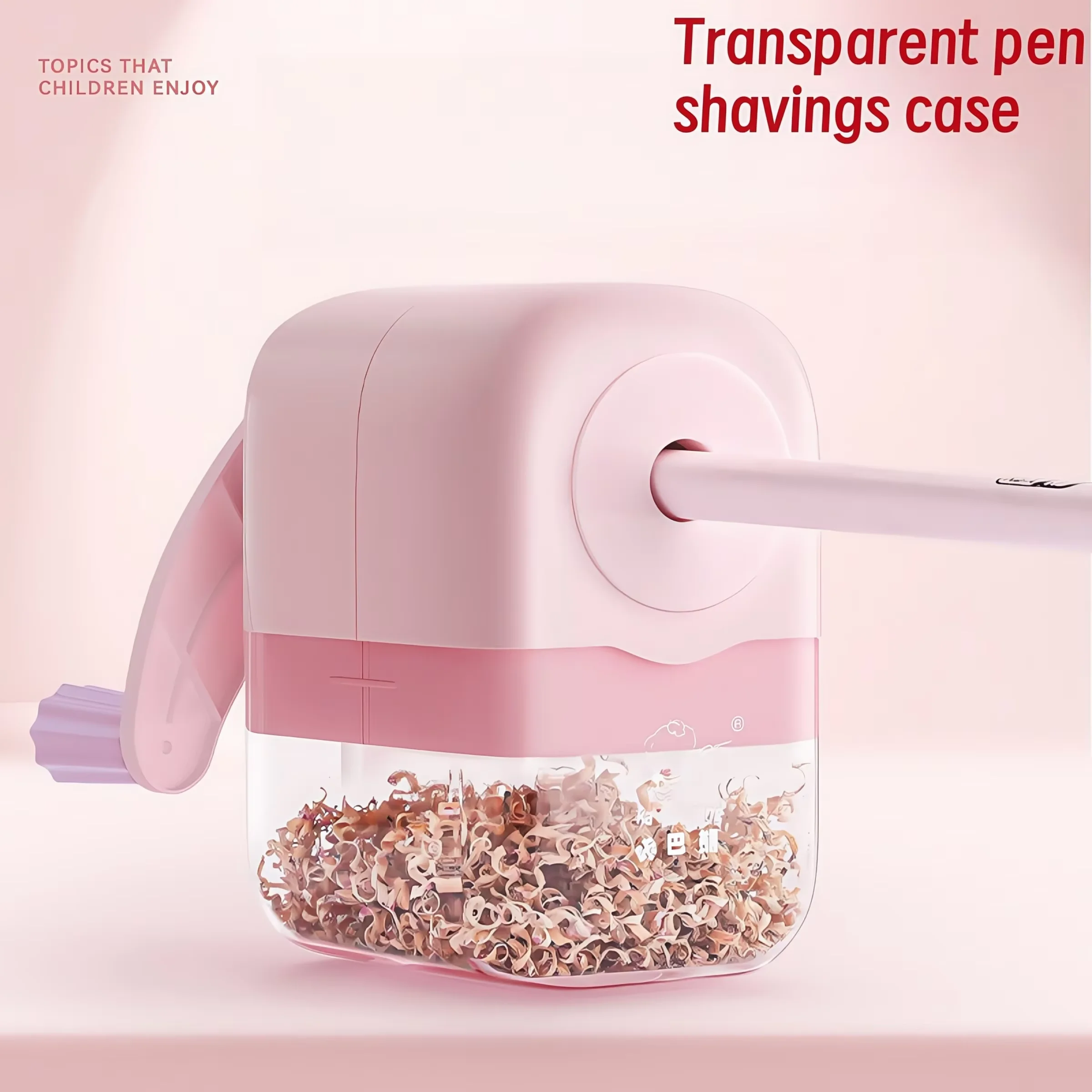 Sacapuntas infantil doble función – Resistente y portátil - imagen 4