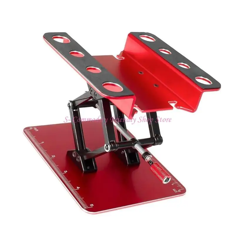 85AE SIMULADO COCHE METAL METAL STAND Reparación control remoto Modelo automóvil Modelo elevación automóviles - imagen 3