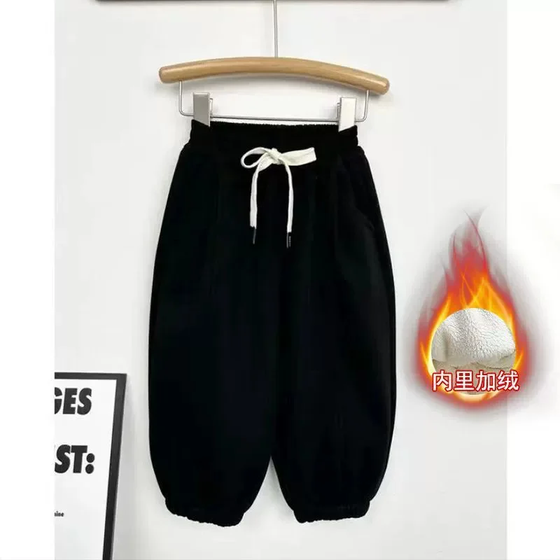 Pantalones de chándal acolchados para niñas – Cálidos y sueltos - imagen 4