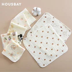 Toallas de gasa para bebé 25x25 cm - Pack reutilizables y suaves