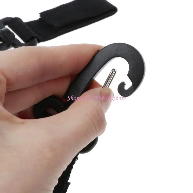 Colgador con ganchos para cochecito de bebé – Accesorio práctico