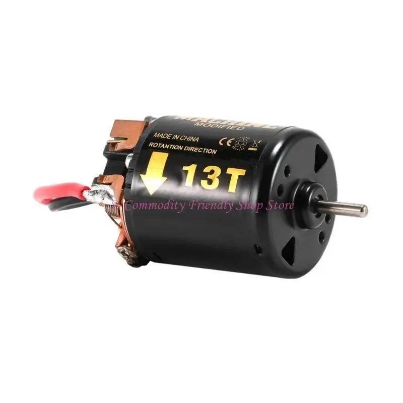 85AE RC Products 540 Motor eléctrico sobre orugas cepillado 80T/55T/45T/35T/21T/13T adecuado para coche 1/10 RC voltaje - imagen 5