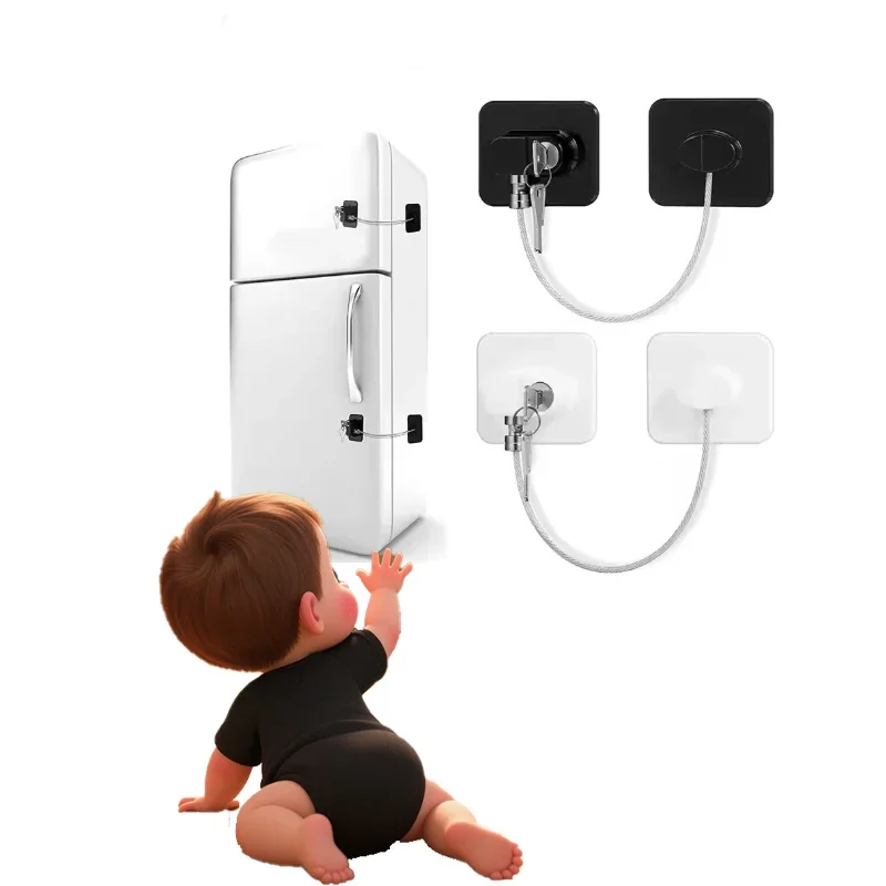 Cerradura de seguridad infantil para puertas, ventanas y frigorífico - imagen 5