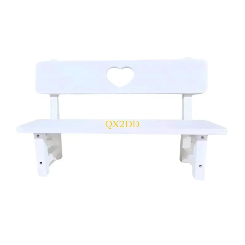 QX2D Banco de madera maciza para fotografía infantil - imagen 5