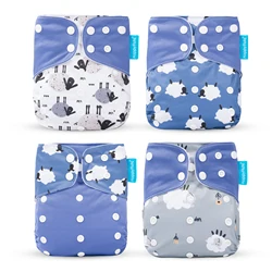 Pañal reutilizable impermeable de tela para bebé – Ecológico y suave