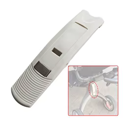 Cerradura secundaria para cochecito Stokke Xplory V2/3/4/5/6/X Dsland, interruptor llave de Pedal plegable, accesorios bebé DIY