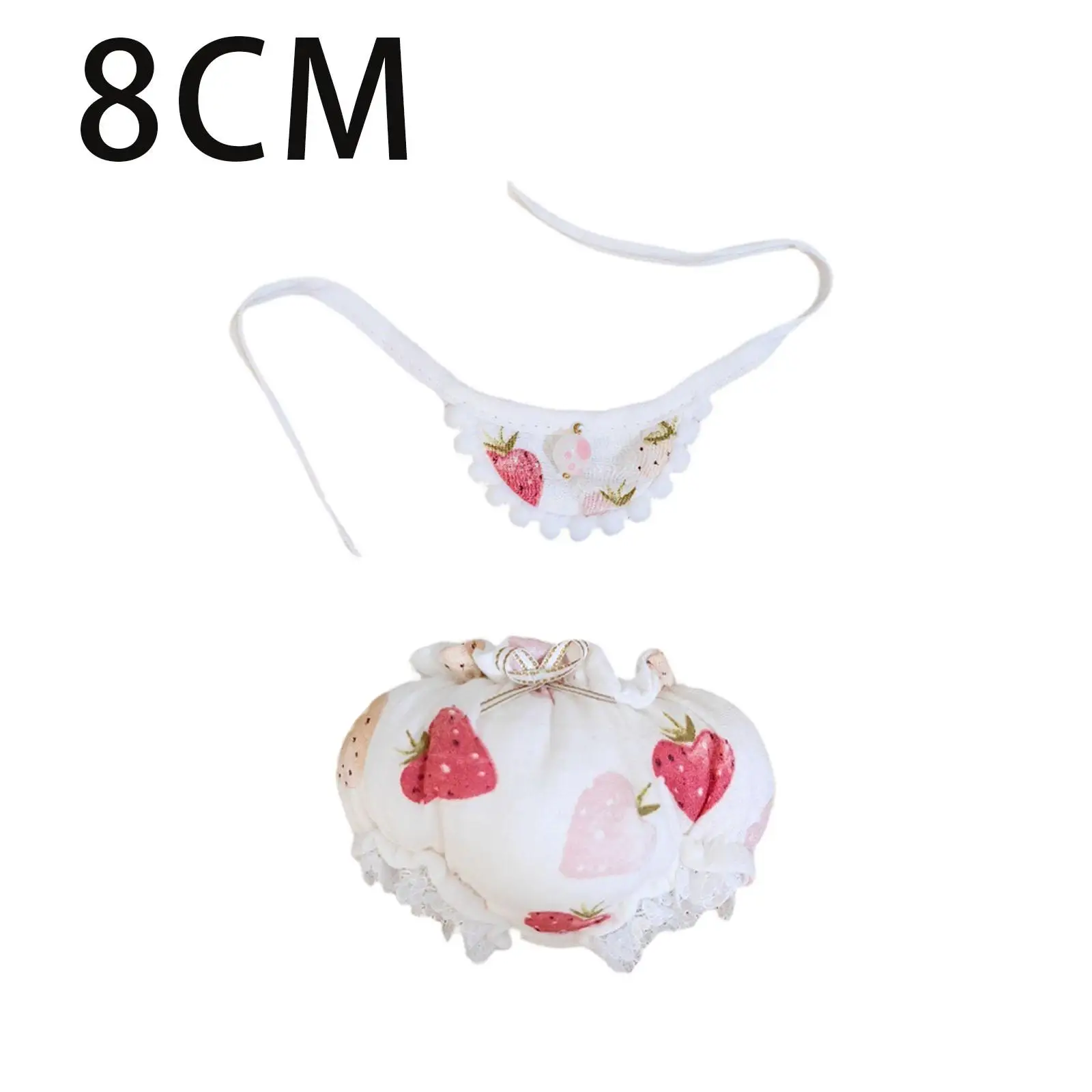 Doll Accessory Clothes Bib and Pants Lovely Fashion Doll Clothing Girls Gift