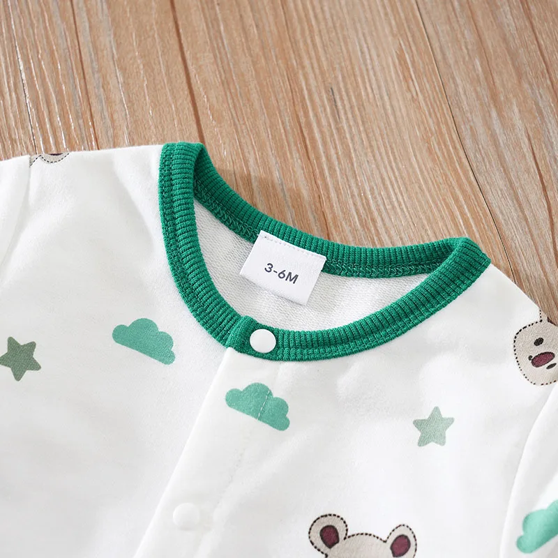Body manga larga de bebé con estampado de koala y conejito - imagen 3