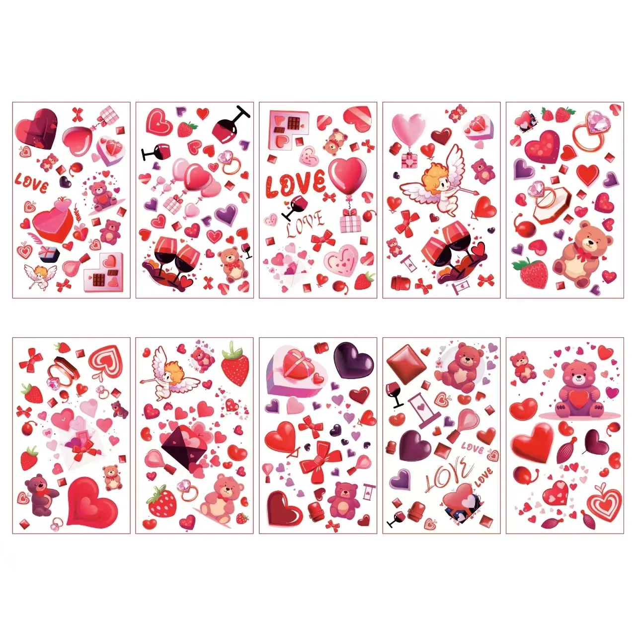 10pcs-QingRenJie-B