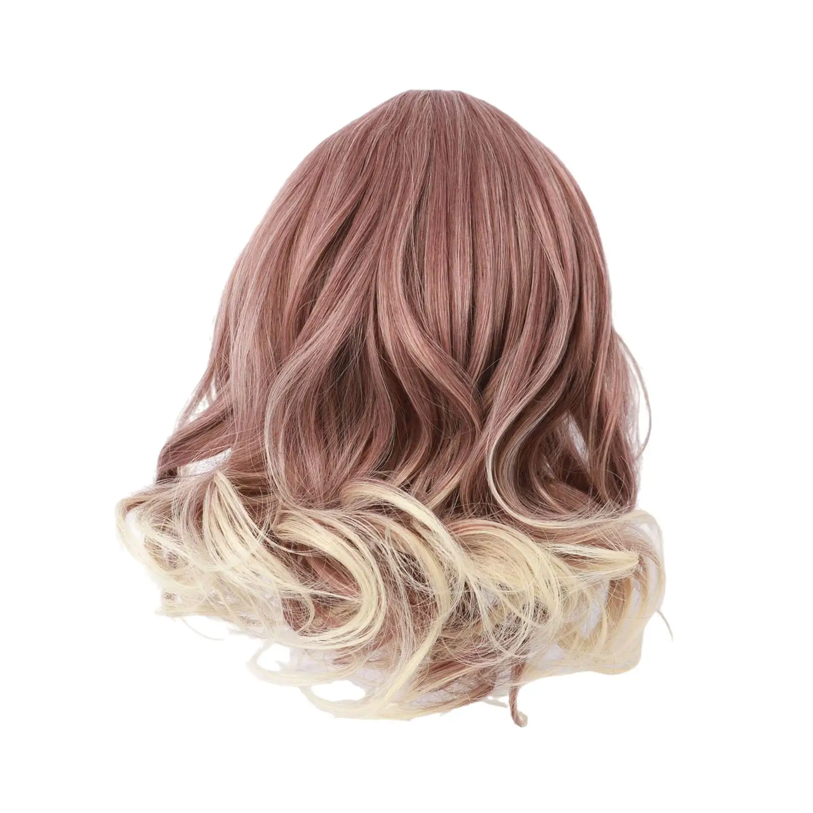 20cm BJD Doll Wig Long Hair for Doll Making Heat Resistance Fiber Hair Extension Accessories Art Supplies Girl Birthday Gift