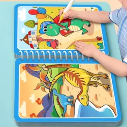 Libro mágico de dibujo al agua para niños – Juguete educativo Montessori