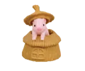 Straw house pig