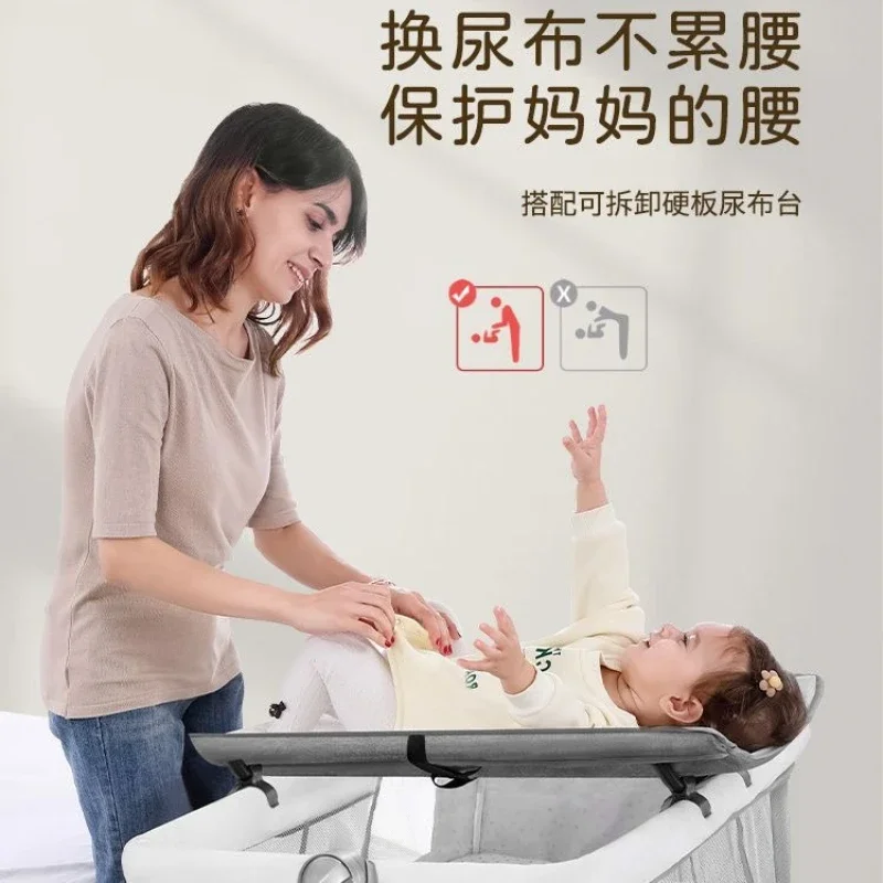 Cuna plegable multifuncional para bebé recién nacido - imagen 4