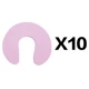PINK  10PCS