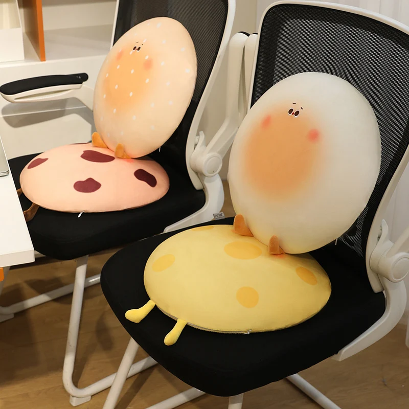 Cojín de peluche diseño pan y galletas – Asiento suave infantil - imagen 4