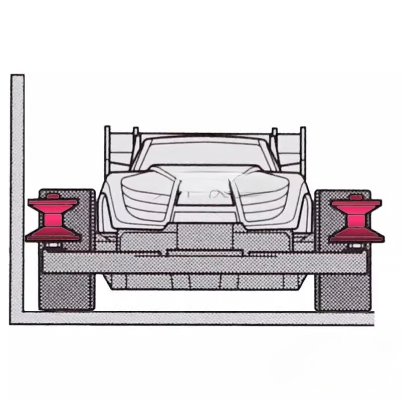 Rodillos antivuelco de aleación para Mini 4WD – Dobles de goma suave - imagen 3