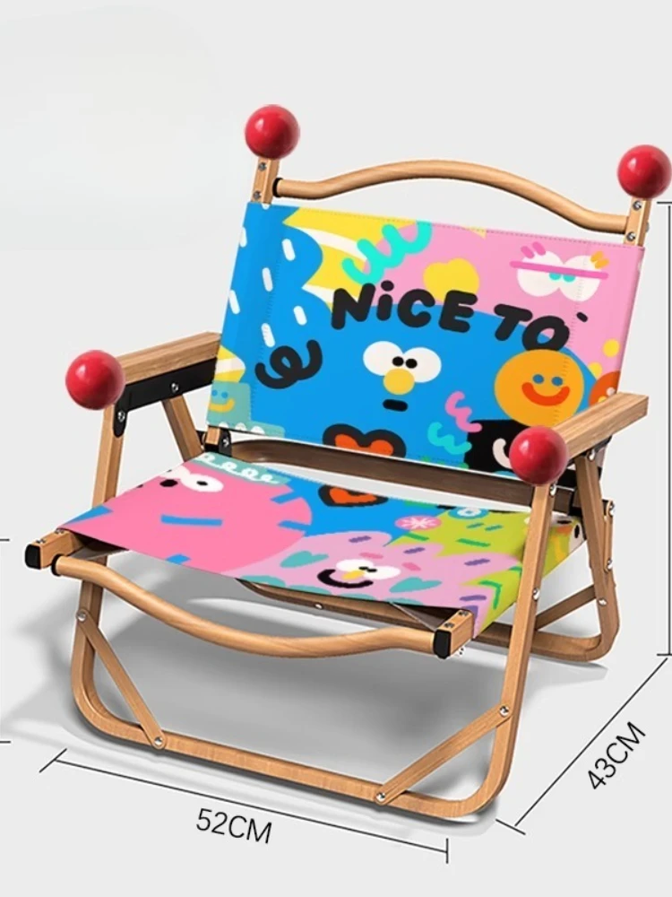 Silla de playa infantil con tela Oxford – Marco aluminio resistente, apertura rápida - imagen 3