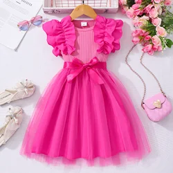 Vestido verano niña rojo – Fiesta de princesas