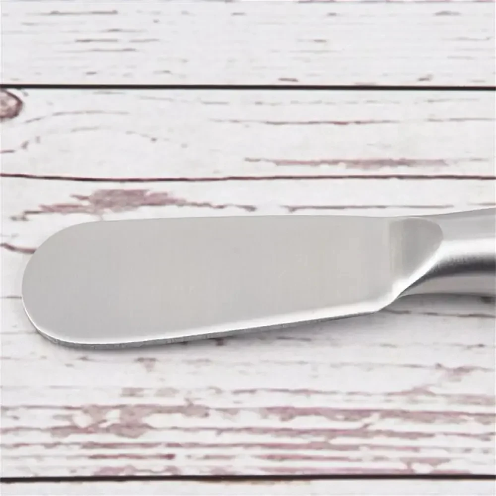 Cuchillo esparcidor de acero inoxidable para mantequilla y queso - imagen 3