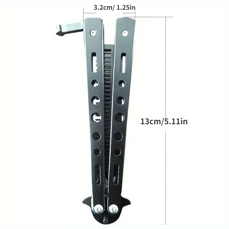 El peine plegable con forma de mariposa es conveniente para llevar. Peine portátil, adecuado para salir, peluqueros y uso doméstico - imagen 5