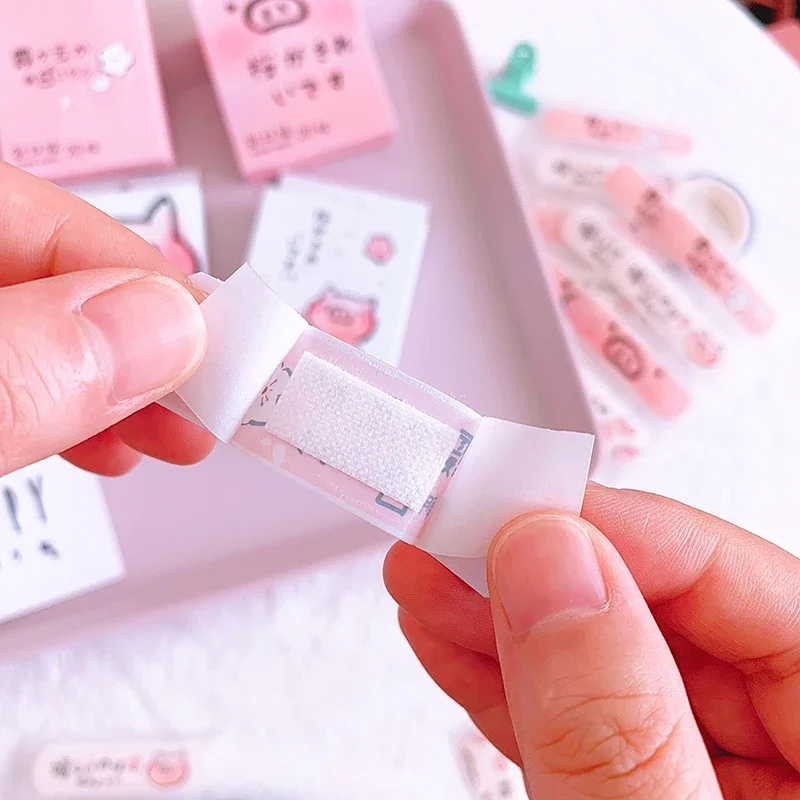 20 unids/caja vendajes adhesivos de dibujos animados botiquín de primeros auxilios de emergencia para niños bebé yeso transpirable impermeable - imagen 3