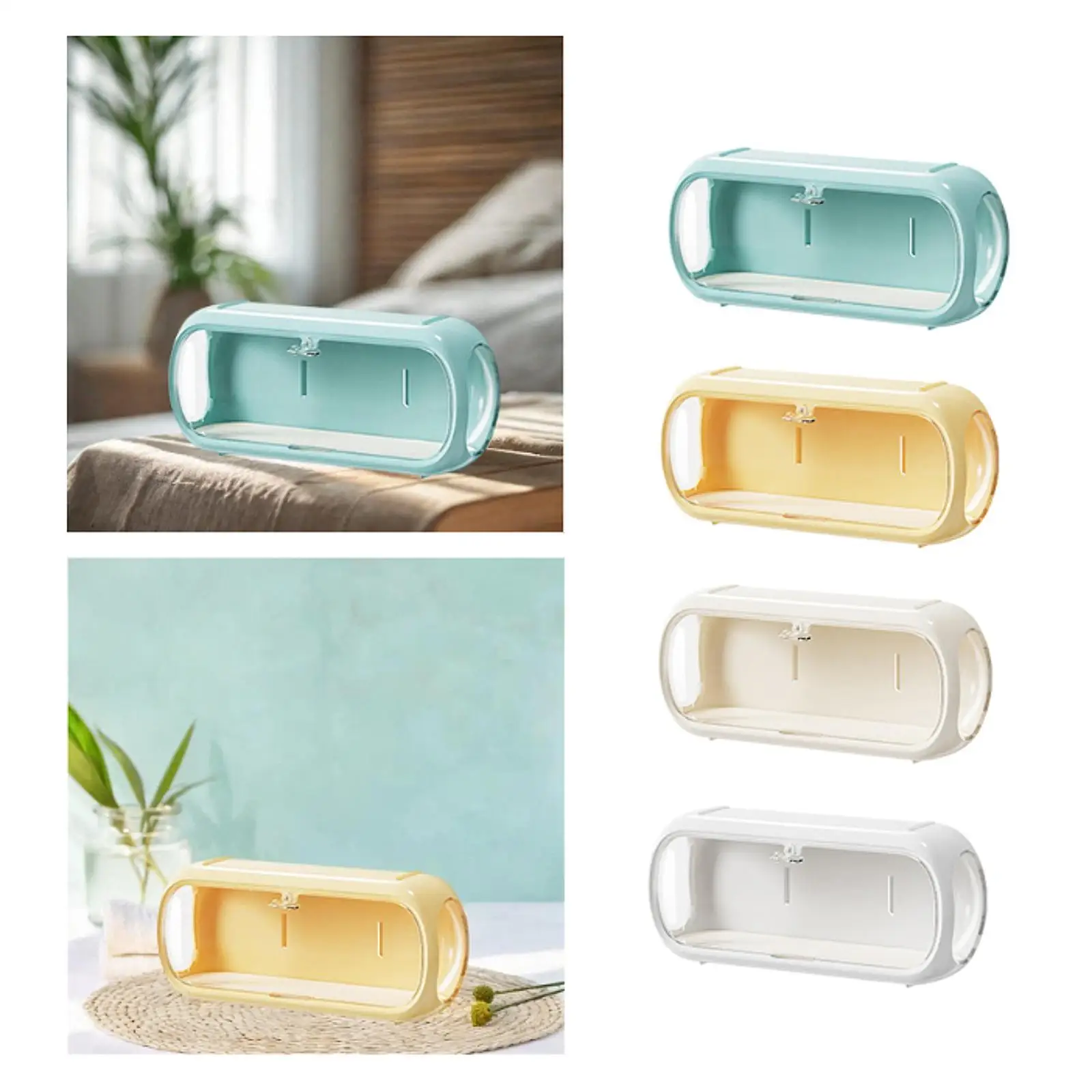 Acrylic Display Case Decorative Organizer Protection Storage Assemble Box for Collectibles Dolls Souvenirs Figures Model Cars