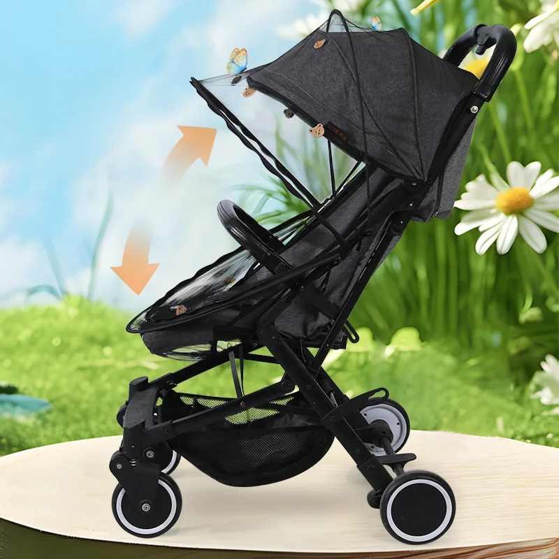 Mosquitera con cremallera para cochecito – Malla transpirable