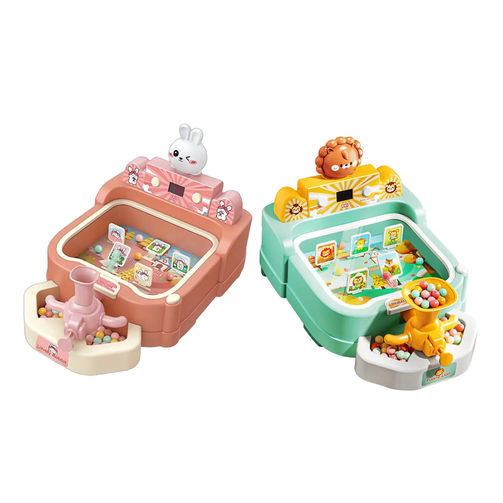Pinball Machine Pinball Toys Gifts Parent Child Interactive Toy Educational Toy Scoring Table Game for Apartments Living Room