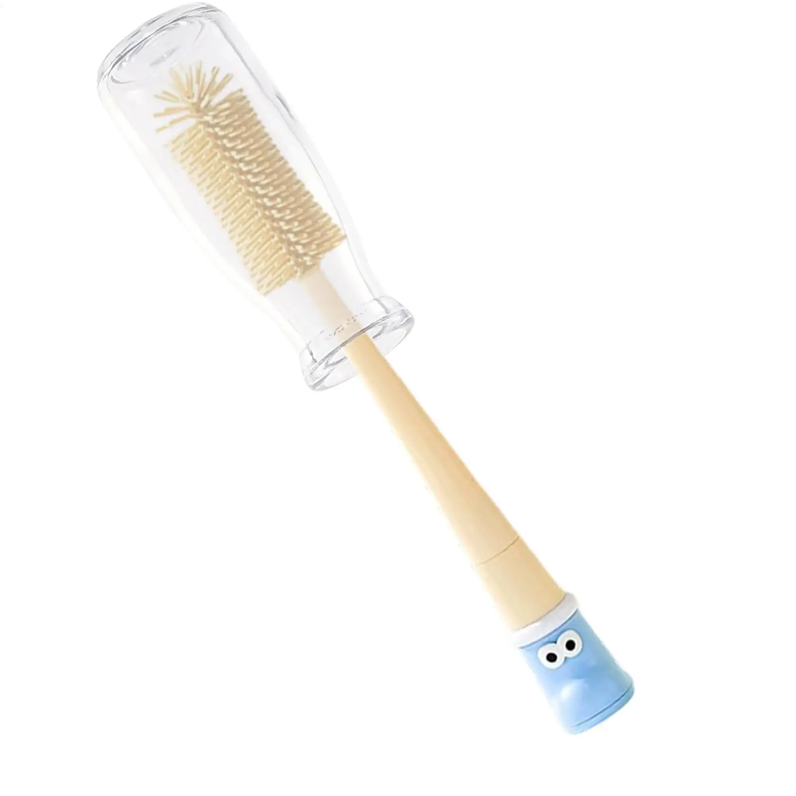 Cepillo para botellas 5 en 1, tazas con mango largo, herramientas de lavado, juego de cepillos para botellas de agua para exprimidores, tapas, pajitas, extractores de leche y pezones