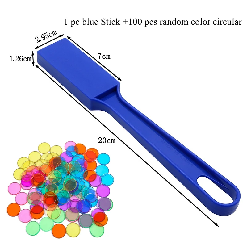 blue-100pcs chips