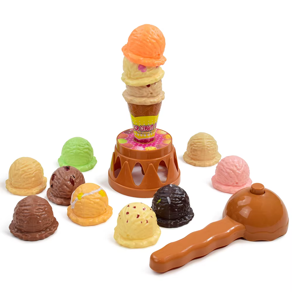 Juguete educativo de cocina helado apilable para bebé - imagen 4