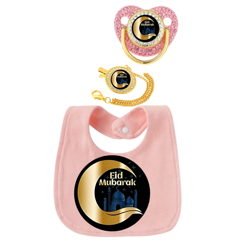 Baberos de tela de cázo musulmán, Baberos ajustables de algodón suave, Baberos de alimentación para recién nacidos en forma de U, toallas para saliva de bebé, suministros de alimentación de bebé - imagen 3