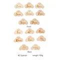 8Pcs Spanish