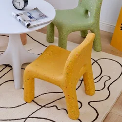 LazyChild Taburete infantil con respaldo compacto para niños