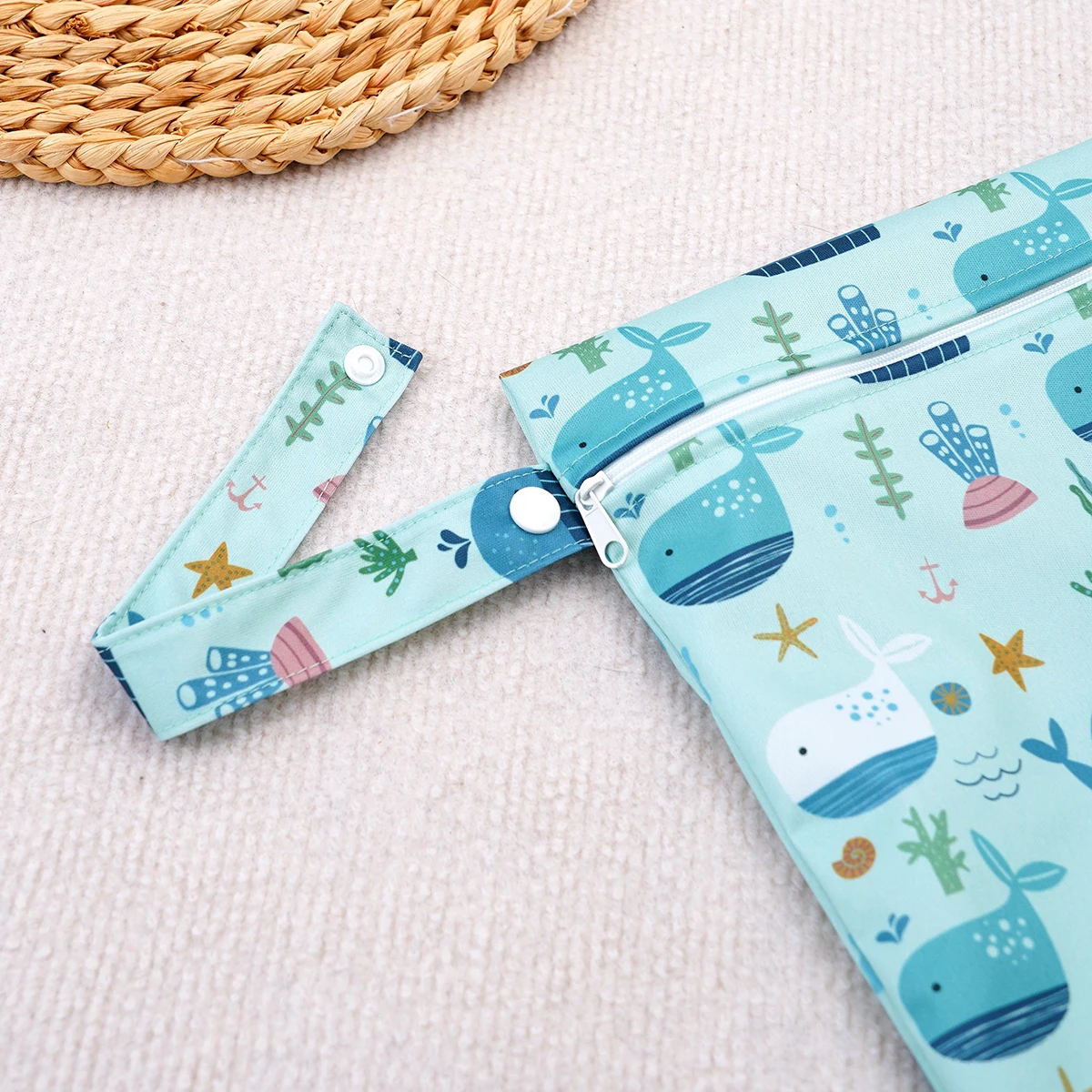 Elinfant Bolsa impermeable para pañales y trajes de baño - imagen 3