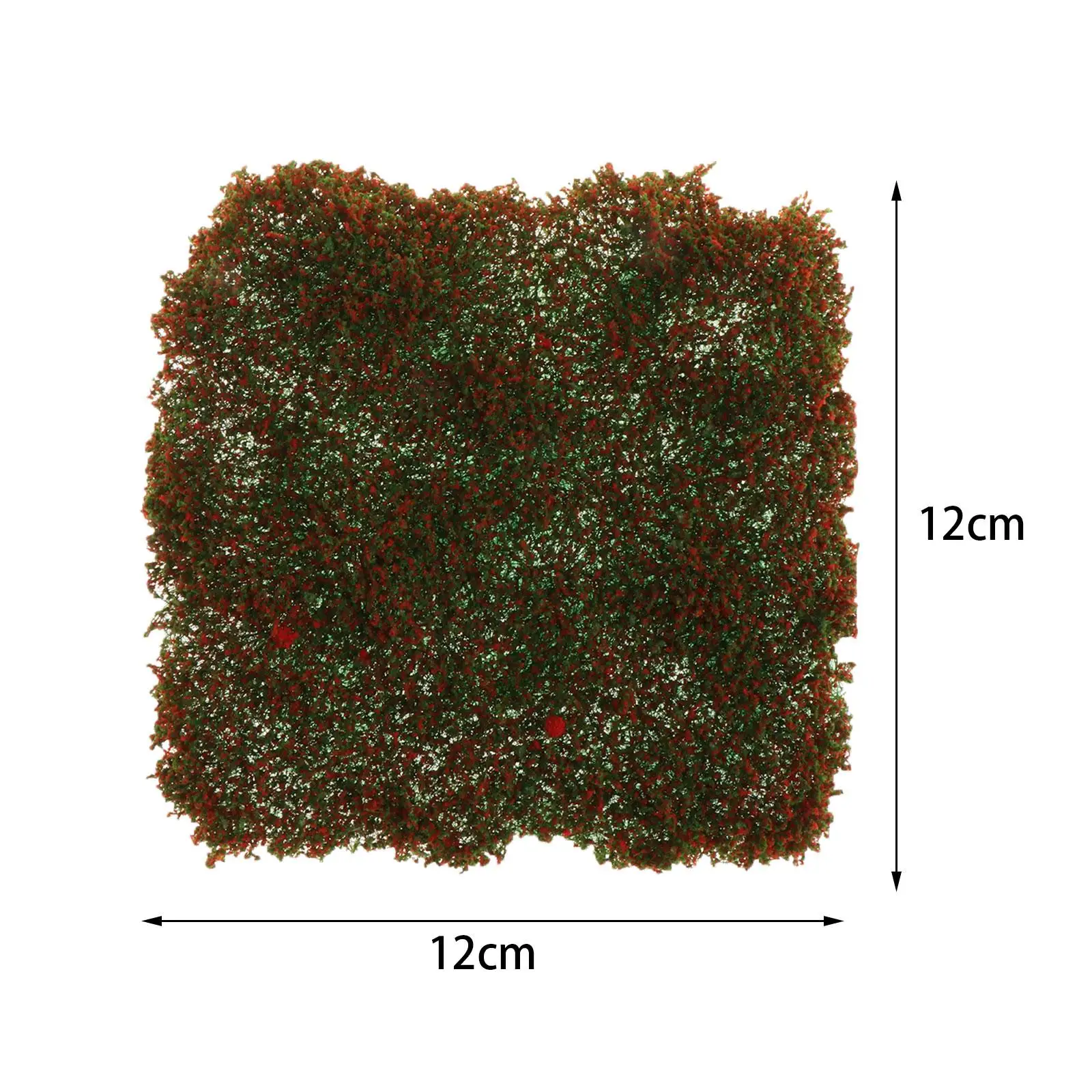 Miniature Grass Model Flower Cluster for Terrain Railway Scenery Decor