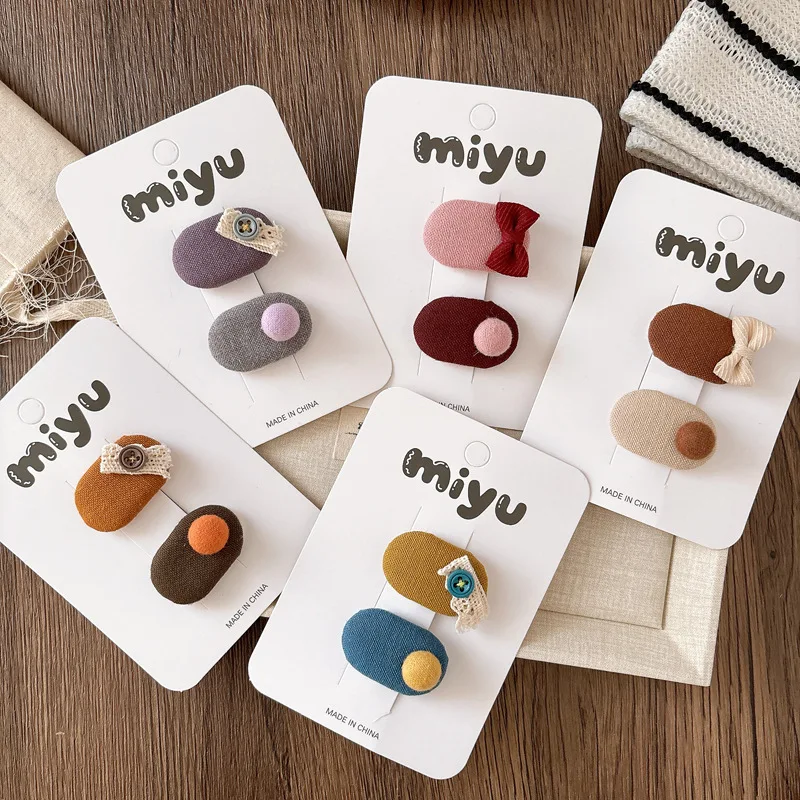 Horquilla pequeña dulce para bebé – estilo coreano otoño invierno - imagen 3