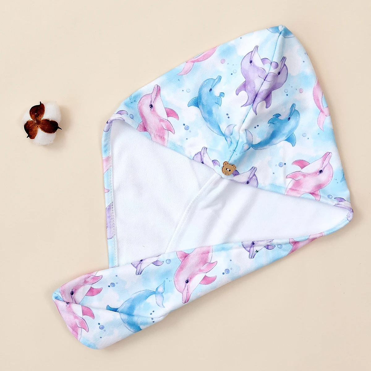 Gorro de ducha para adultos, gorro de baño impermeable de microfibra, cubierta para el pelo, gorro de ducha para el hogar, 1 ud. - imagen 4