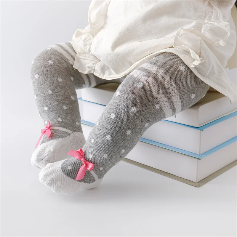 Leotardos de algodón estampados para bebé niña - imagen 3