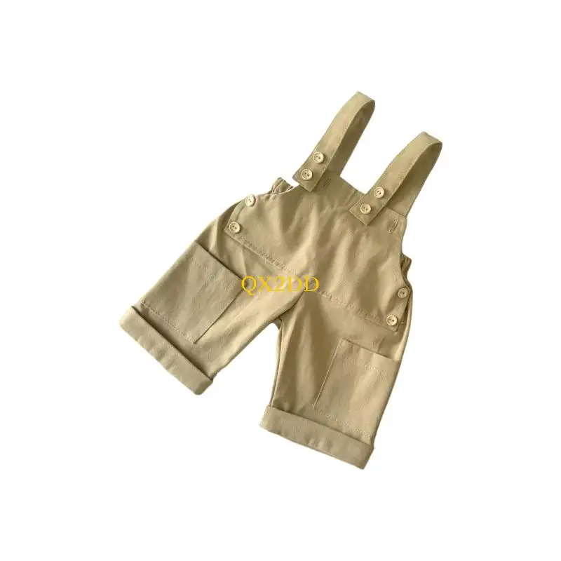 QX2D Adorable bebé sesiones fotos mameluco sombrero traje poliéster suave para recién nacidos 0-1 mes regalo sesión - imagen 4