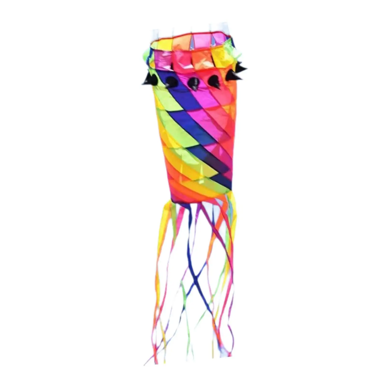 Popular Rotating Tube Kite Lightweight Long Tail Kite for Sea Beach Sports
