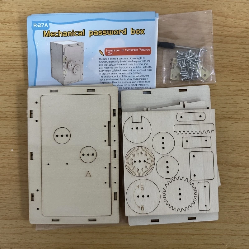 Caja de seguridad con contraseña DIY para estudiantes