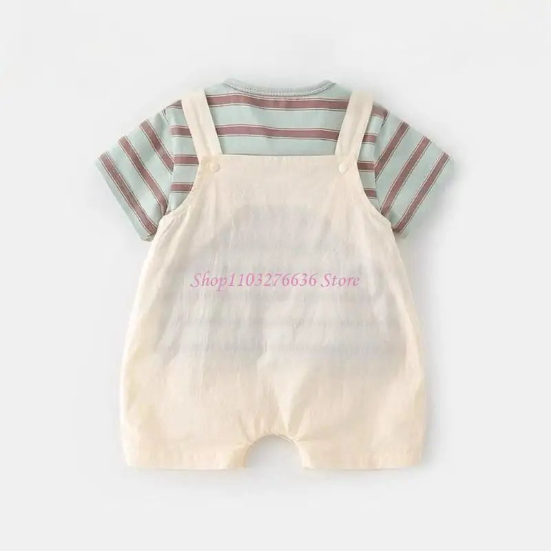 R6FD Fashion Forward Canagumit Bonsuit infante 0-2 años ropa verano verano - imagen 3