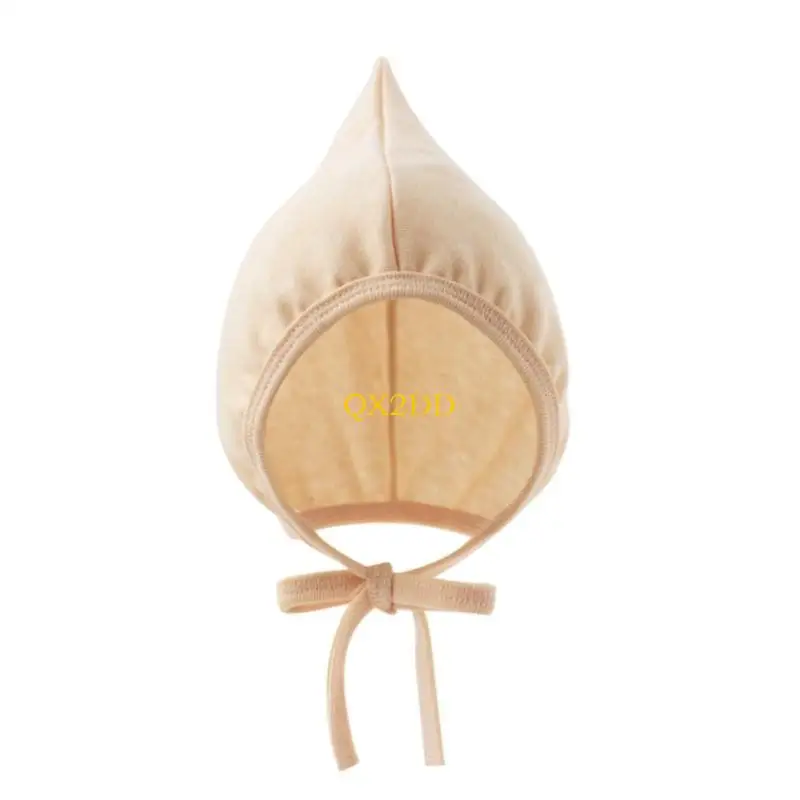 Hombo bebé QX2D Hittlers calientes y Gapas Fetal Fetal Infantes Bonnón con correa barbilla a prueba viento - imagen 2